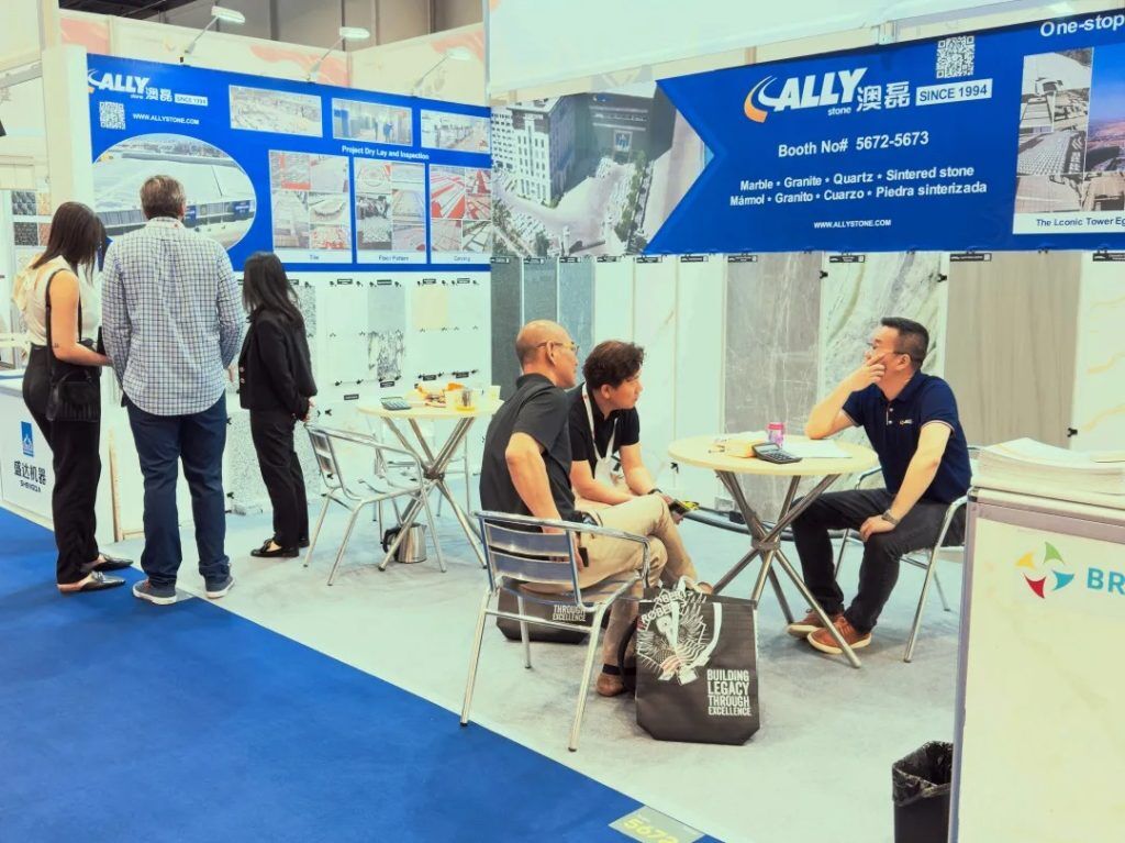 Ally Group Participates in the 2025 Coverings Tile & Stone Exhibition in the USA