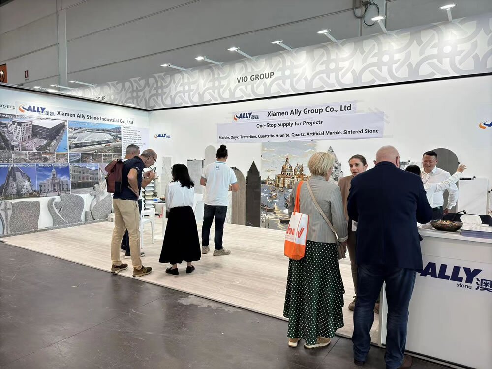 Ally Group successfully participated in the 2024 Marmomac in Verona ,Italy